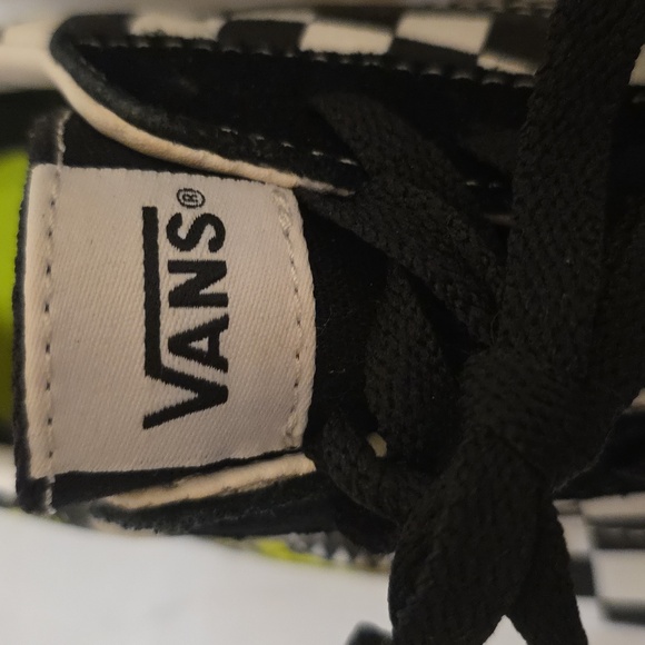 Vans Ward Dino Checkerboard T Rex Old Skool Low Skate Shoes Sneakers Size 5y - Picture 2 of 12